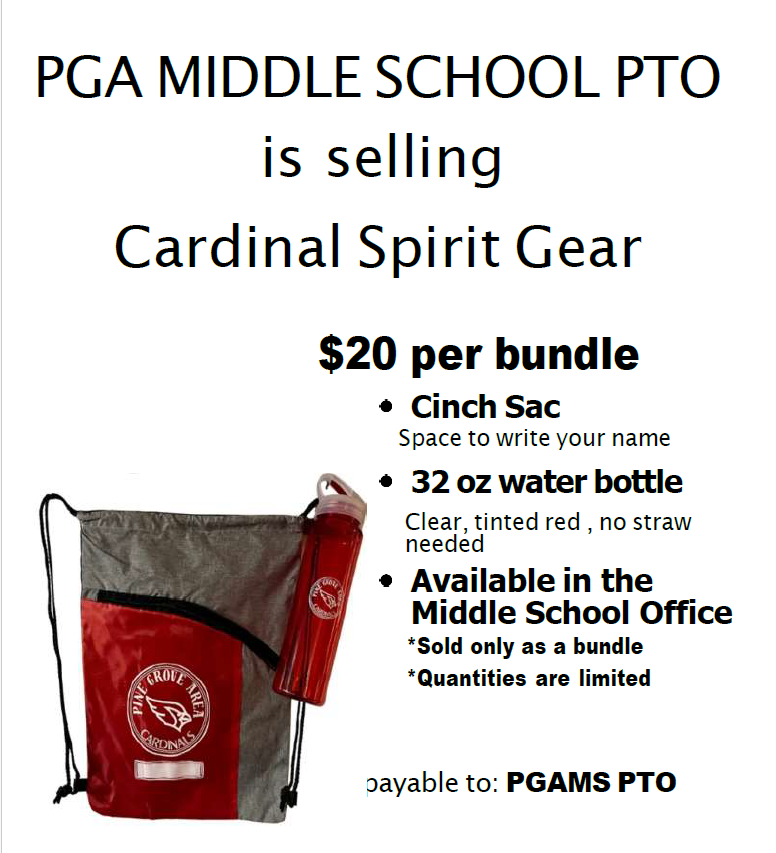  PGAMS PTO Spirit Gear Sale 